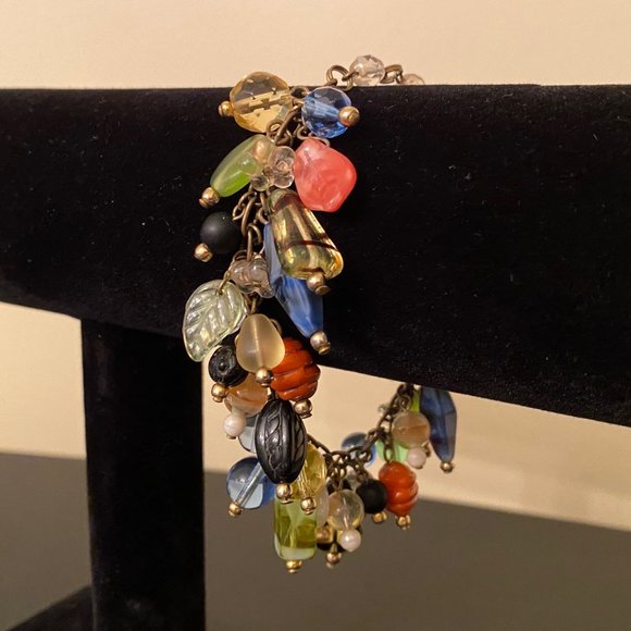 Fiesta Multicolored 8" Charm Bracelet - Picture 1 of 9